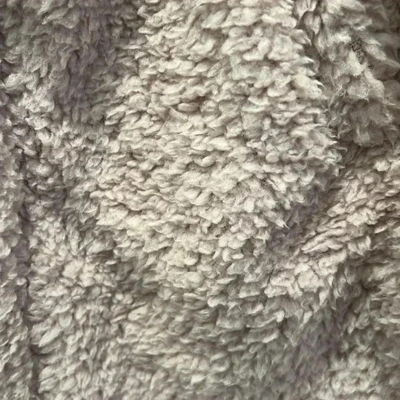 Dictionary Blush Hooded Sherpa Fleece Sweater - Picture 4 of 10